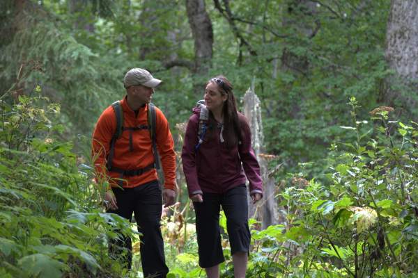 Eagle River Nature Center hiking trails