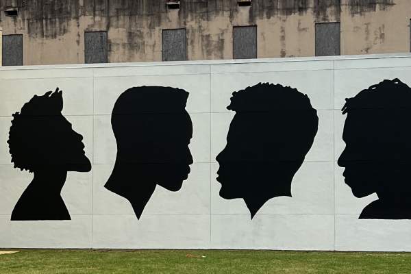 barbershop mural