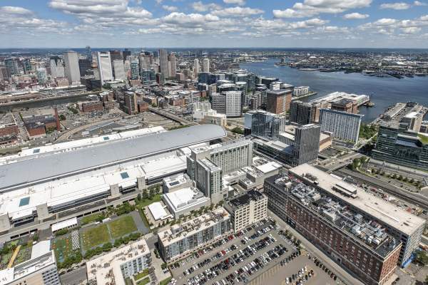 Boston Convention & Exhibition Center aerial