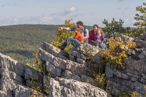Pole Steeple Trail at Pine Grove Furnace State Park