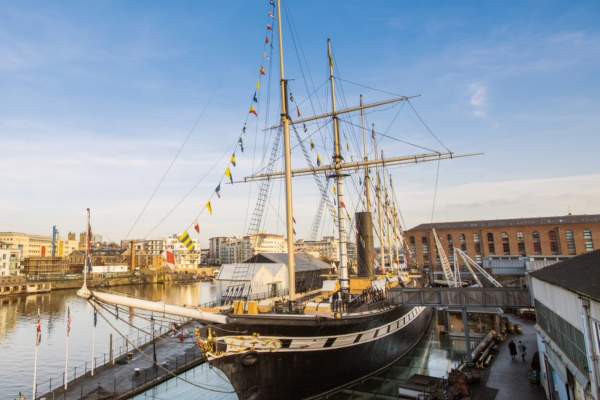 Exterior of the SS Great Britain at the Great Western Dockyard in Bristol - credit Brunel's SS Great Britain