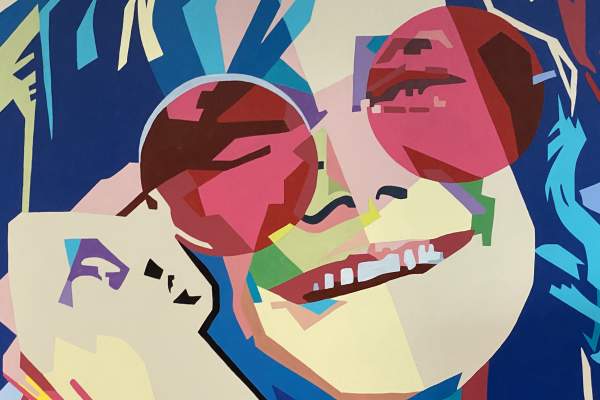 Janis Joplin mural