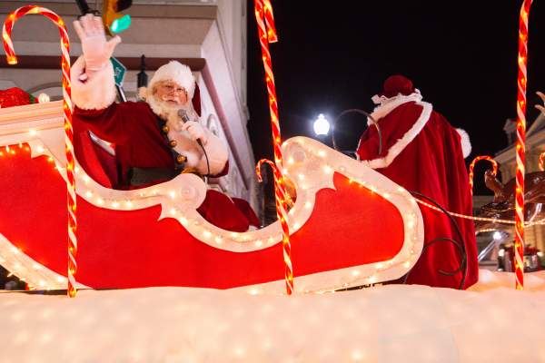 Santa at the Parade