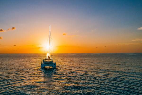 Sailboat at Sunrise