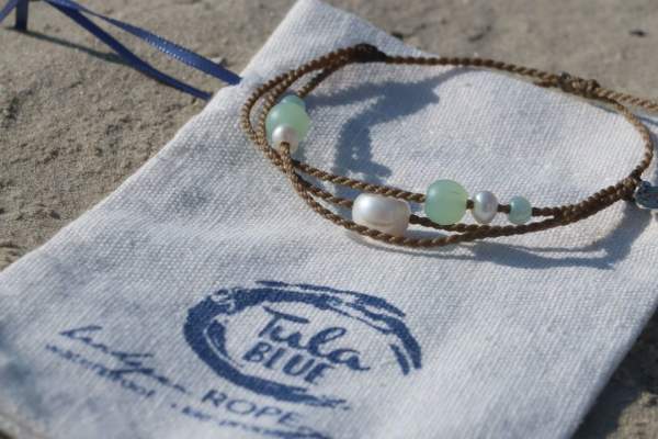Tula Blue X Port A Pearl Bracelet