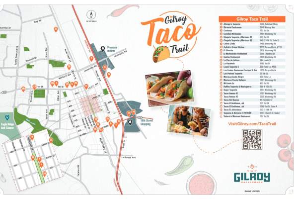1. Arteaga’s Taqueria 6906 Automall Pkwy
2. Birrieria Coalcoman 8440 Murray Ave
3. Cardenas 727 1st St
4. Carnitas Michoacan 7484 Monterey Rd
5. Chapala Taqueria y Mariscos #1 303 1st St
6. Chapala Taqueria y Mariscos #2 340 E 10th St, Suite D
7. Cielito Lindo 7460 Monterey Rd
8. Culichi’s Urban Kitchen 8155 Arroyo Circle, #11B
9. El Charrito 7638 Monterey Rd
10. El Michoacano Restaurant 6966 Chestnut St
11. Gaetas Restaurant 7820 Monterey Rd
12. La Flor de Jalisco 144 Lewis St
13. La Hacienda 1160 1st St
14. Lopez Taqueria 5 890 Renz Ln, #105
15. Los Cuates Restaurant Seafood & Bar 7950 Arroyo Circle
16. Los Pericos Taqueria 20 5th St
17. Mariscos Costa Alegre 850 Renz Ln
18. Mariscos Puerta Vallarta 7121 Monterey Rd
19. Mi Gusto Es 433 1st St
20. Ruffles Taqueria & Marisqueria 168 N 10th St
21. Super Taqueria 6951 Monterey Rd
22. Tacos Ameca #1 7001 Monterey Rd
23. Tacos Ameca #2 9305 Monterey Rd
24. Tacos Del Gueros 40 Hornlein Ct
25. Tacos El Grullense, Jal 251 1st St
26. Tacos El Grullense, Jal 1280 1st St, Suite A
27. Tacos El Jalisciense 353 E 10th St
28. Taqueria & Birrieria El PATRÓN 8401 Church St, Suite I
29. Victoria’s Mexican Restaurant 757 1st St

Revised 1/19/2026