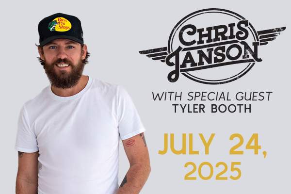 Chris Janson at Lock 3 on July 24.