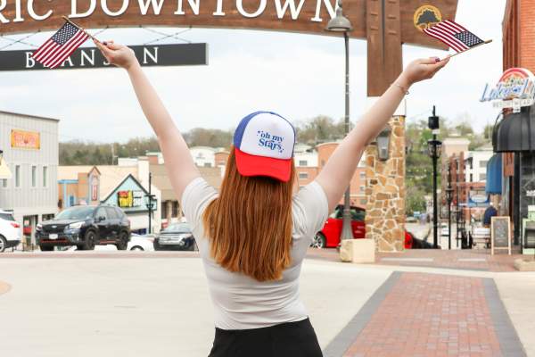 Downtown Flag Patriotic