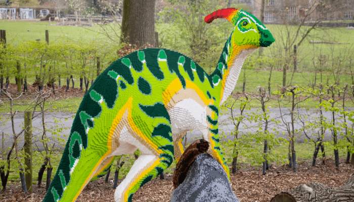 VisitLiverpool Brick built dinosaurs to visit Southport town