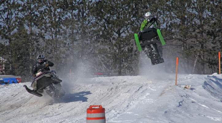 Snowmobiling