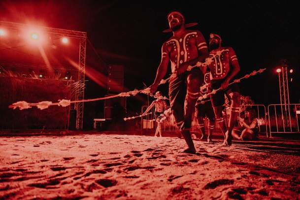 Dancers at the Karijini Experience