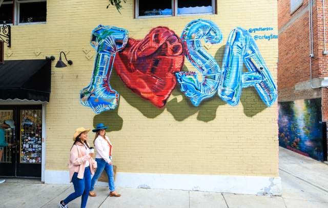 Santa Ana, California Art Walk