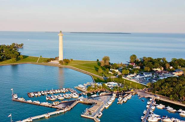 Perry Monument Aerial