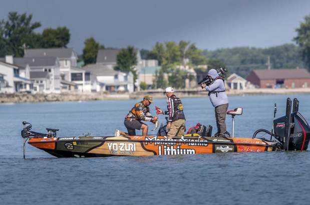 MLF Fishing tournament bass Sandusky