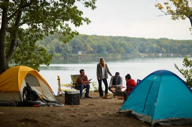 South Bass Island State Park camping group
