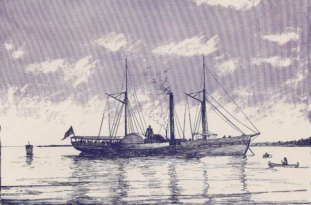 Walk in the water steamship