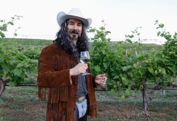 Buffalo Bill at Feather River Vineyard