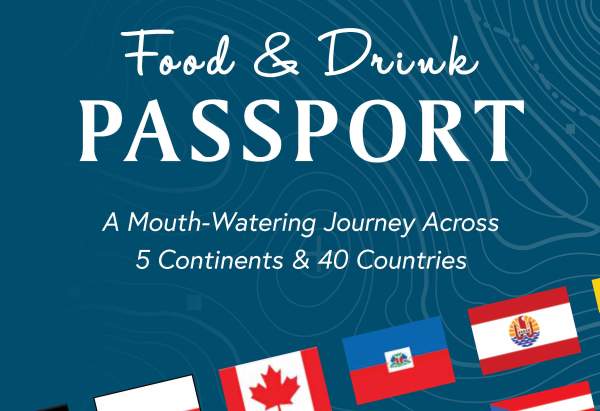 Food trail passport cover