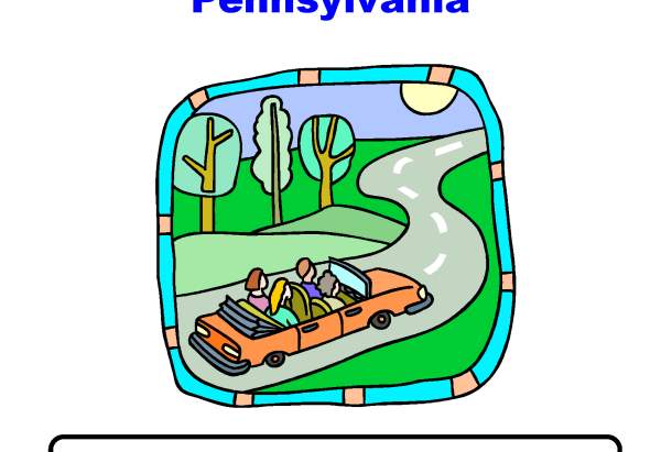 Tour guide coloring book cover