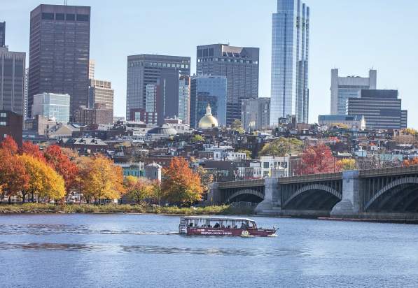 Duck Boat on the Charles River