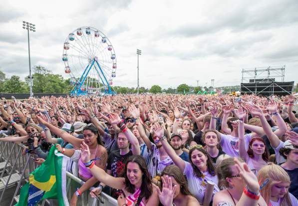 Ferris Wheel at the 2022 Boston Calling Music Festival