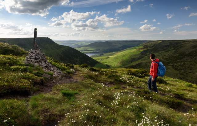 Walking at Dovestone Reservoir