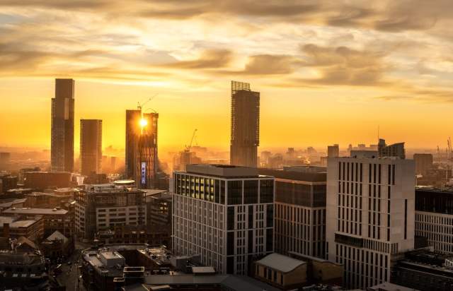 Manchester skyline