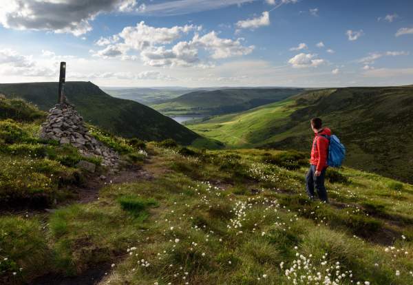Walking at Dovestone Reservoir