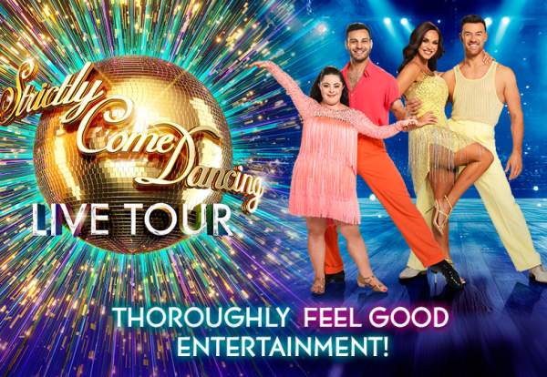 Cast of strictly come dancing at AO arena