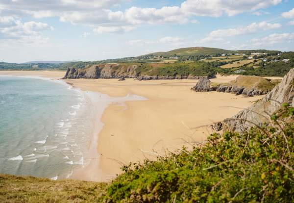 Three Cliffs Bay