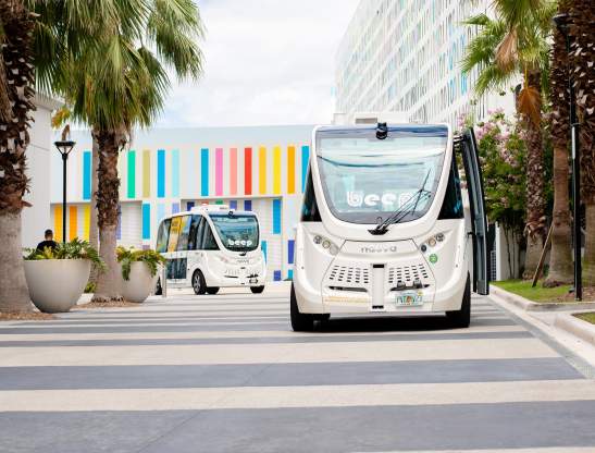 Beep Shuttle available at the Lake Nona Wave Hotel