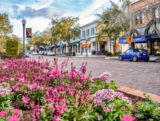 Park Avenue in Winter Park