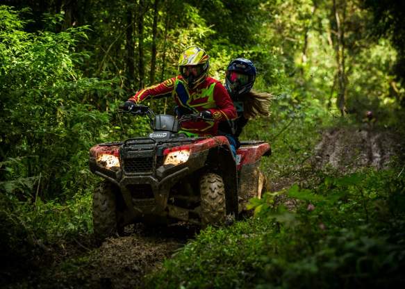 Man and woman on orv
