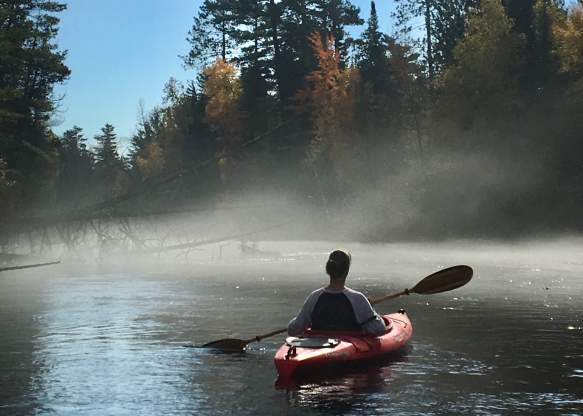 Dan kayaking