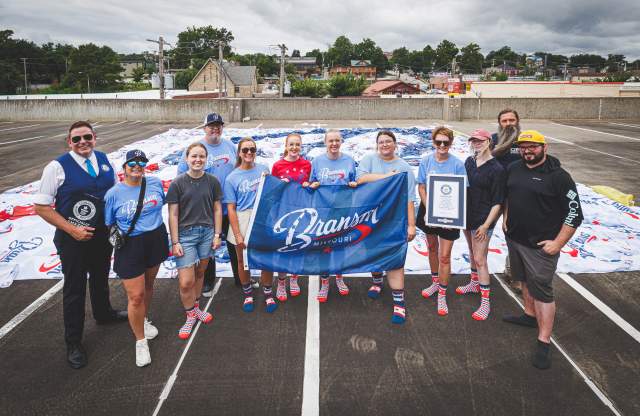 Guinness World Record Group Photo Flag Day