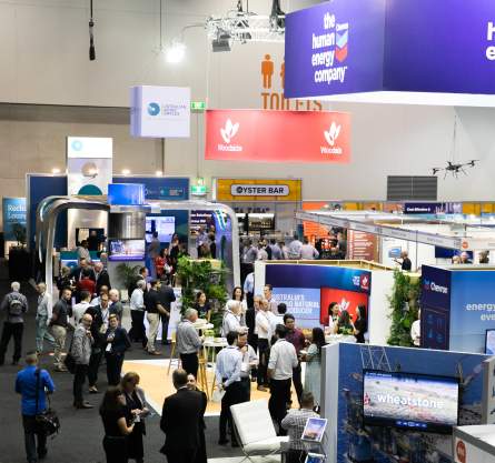 The AOG Energy 2021 exhibition at Perth Convention and Exhibition Centre