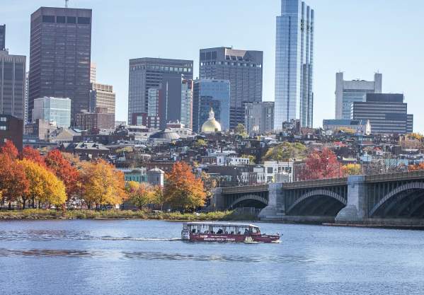 Duck Boat on the Charles River