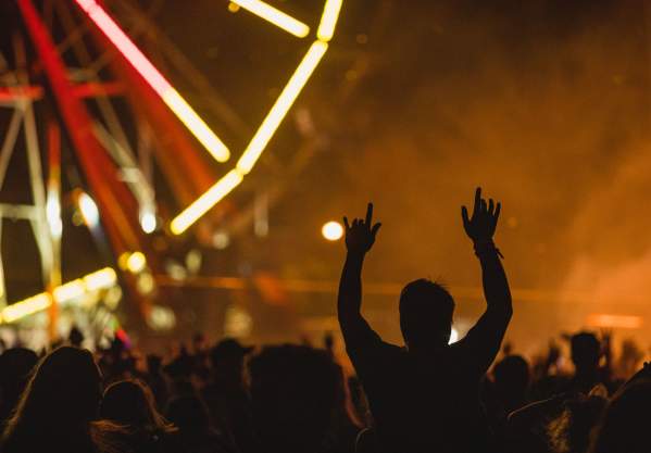 Night concert at Boston Calling