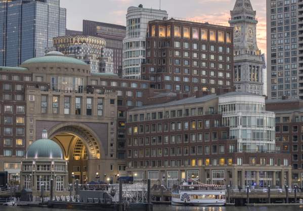 View of the Boston Harbor Hotel