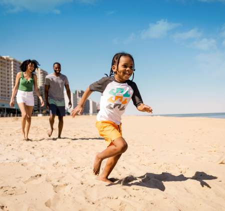 Kids Running - Virginia Beach