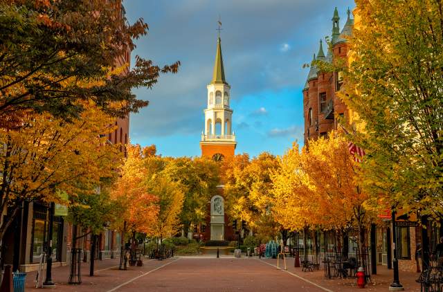 Church Street in the Fall