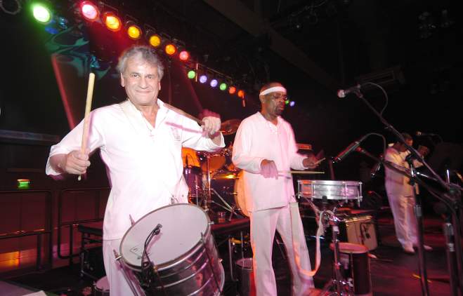 Saveiro Drum samba band perform at Carnaval Brasileiro