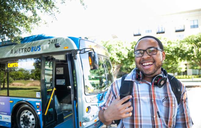 Getting here to there cap metro