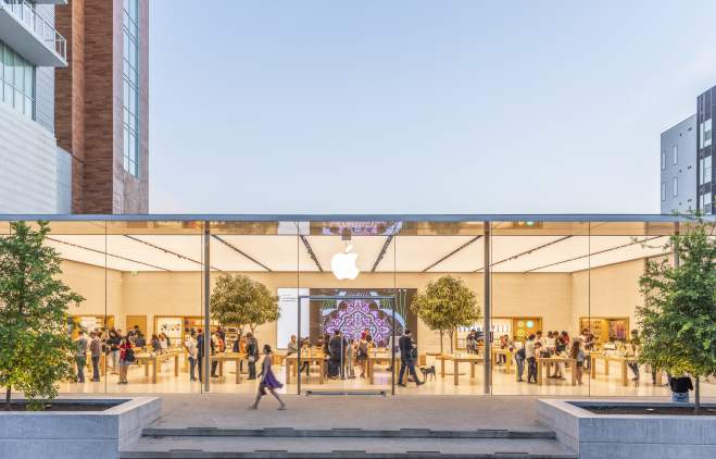 Apple Store at Domain NORTHSIDE in austin texas