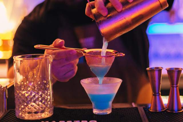 Sip on expertly crafted cocktails, a perfect blend of art and flavor