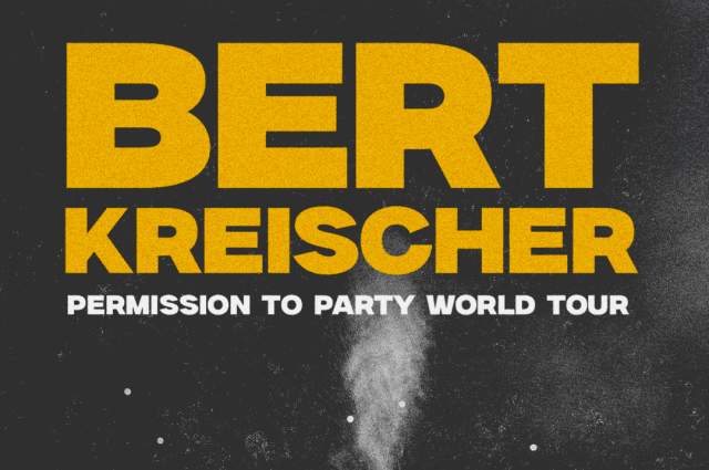 Bert Kreischer Permission to Party World Tour event poster