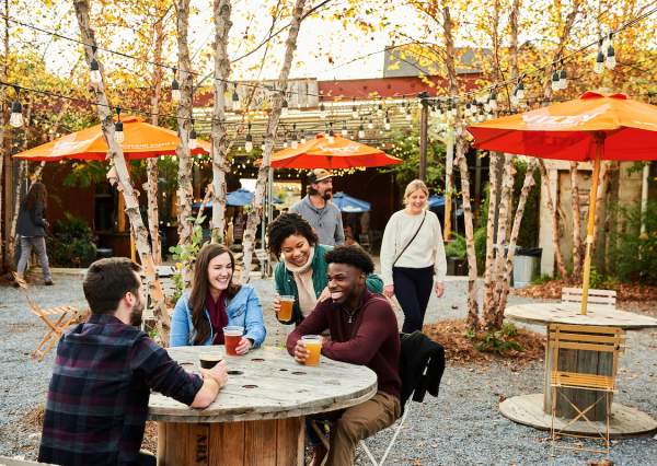 Creamery group of friends