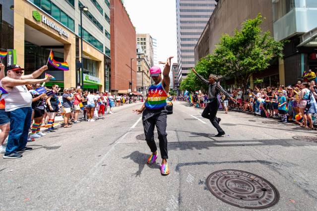 Cincinnati Pride Parade Downtown Cincinnati