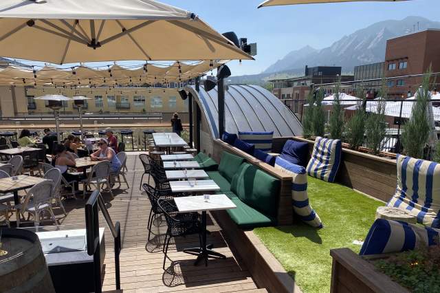 Rosetta Hall's Rooftop in Boulder