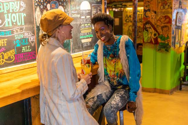Two Women at The Sink in Boulder, Co